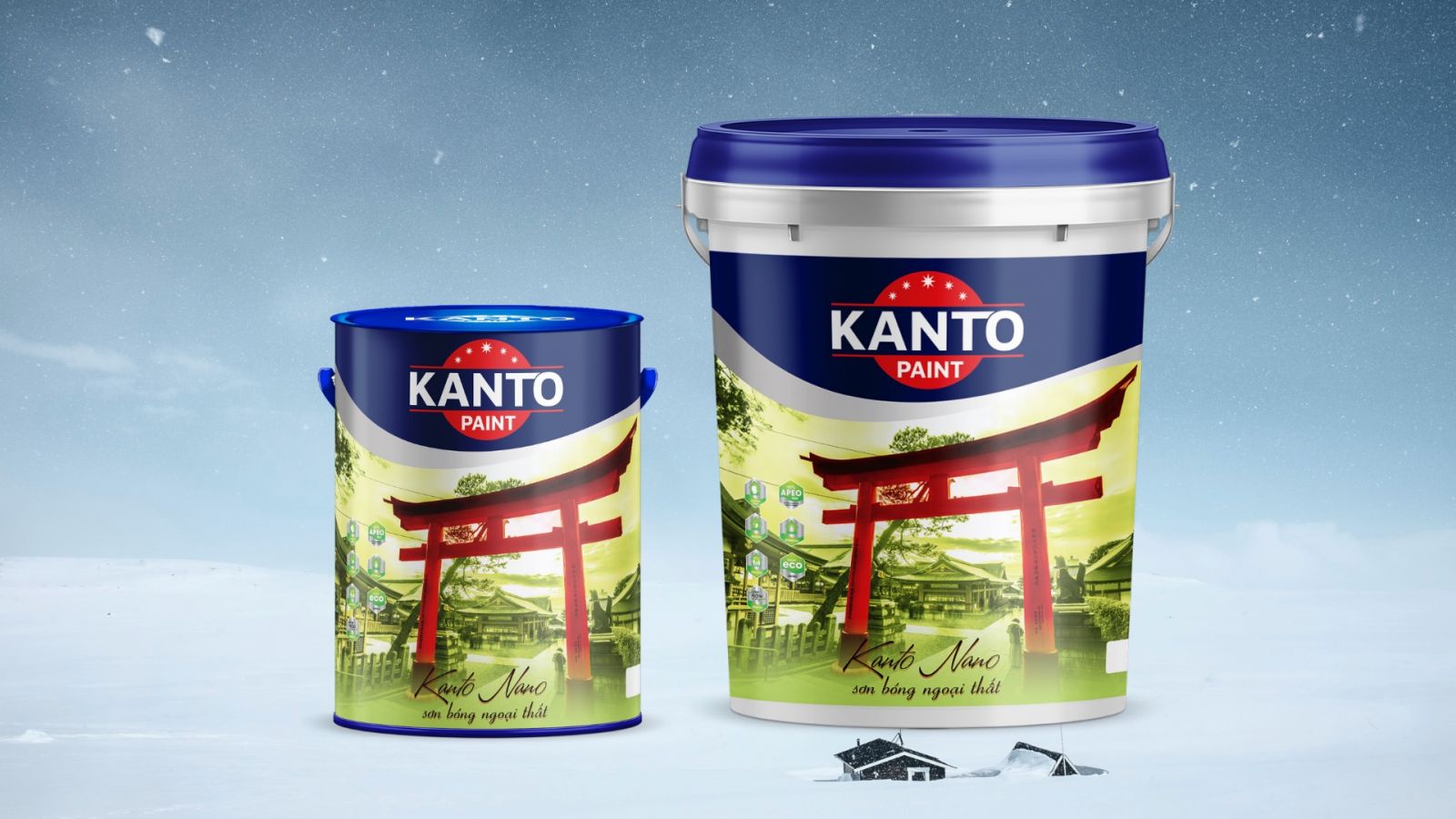 sơn bóng ngoại kanto